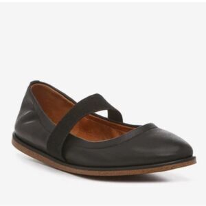 NIB Lucky Brand Black Leather Walnen Mary Janes size 10